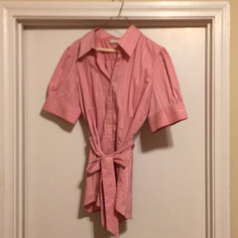 CATO PINK TIE SHIRT